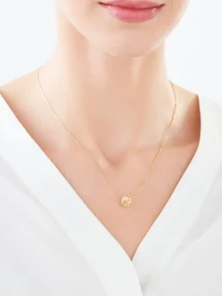 Złota zawieszka z cyrkoniami beads - gwiazdy