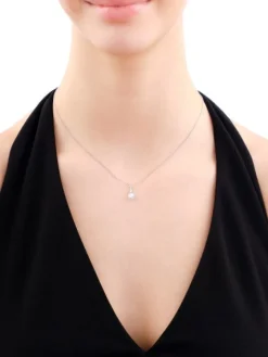 Złota zawieszka z cyrkoniami