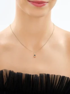 Złota zawieszka z emalią - Looney Tunes,  Duffy Duck, Warner Bros. Discovery