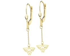 Złote kolczyki - DC, Wonder Woman, Warner Bros. Discovery