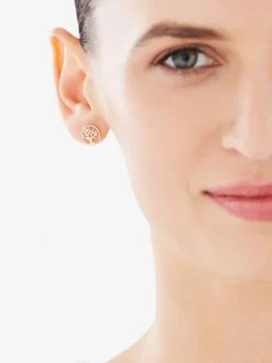 Złote kolczyki - drzewa