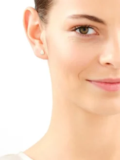 Złote kolczyki - łezki