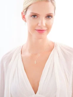 Złote kolczyki - serca