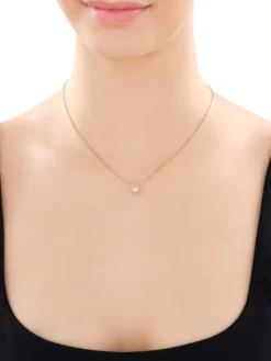 Złote kolczyki i zawieszka - komplet - kwiaty