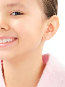 Złote kolczyki i zawieszka - komplet - delfinki