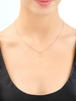 Złote kolczyki i zawieszka z cyrkoniami - komplet - gwiazdy