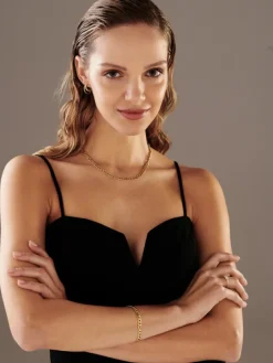 Złoty łańcuszek - figaro