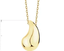 Złoty naszyjnik - łezka