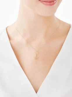 Złoty naszyjnik - gwiazda