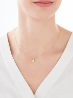 Złoty naszyjnik - koniczyna