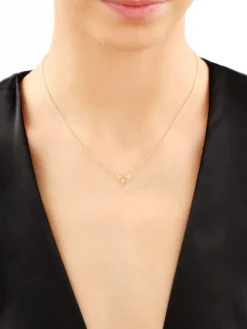 Złoty naszyjnik - koniczyny