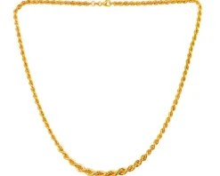 Złoty naszyjnik - kordel