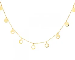 Złoty naszyjnik - Księżyce