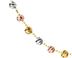 Złoty naszyjnik - kulki