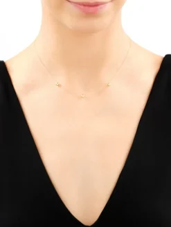 Złoty naszyjnik - kulki