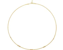 Złoty naszyjnik - kulki