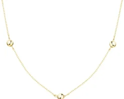 Złoty naszyjnik - kulki