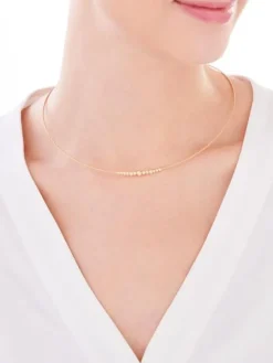 Złoty naszyjnik - kulki