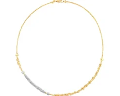 Złoty naszyjnik - kulki