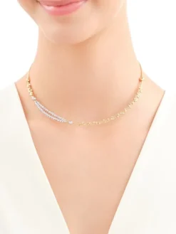 Złoty naszyjnik - kulki