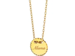Złoty naszyjnik - mama