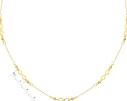 Złoty naszyjnik - nieskończoności