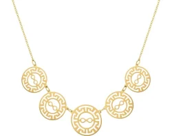 Złoty naszyjnik - nieskończoności