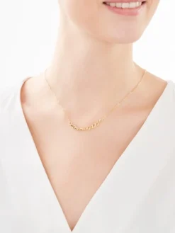 Złoty naszyjnik - nieskończoność, ankier