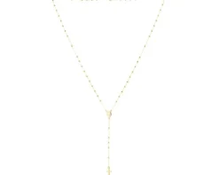 Złoty naszyjnik - różaniec