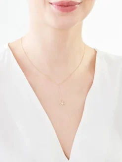 Złoty naszyjnik - samolot