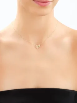 Złoty naszyjnik - serce