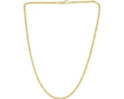 Złoty naszyjnik - splot królewski