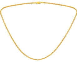 Złoty naszyjnik - splot królewski