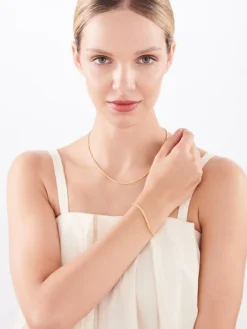 Złoty naszyjnik - splot królewski