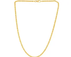 Złoty naszyjnik - splot królewski