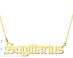 Złoty naszyjnik - Strzelec