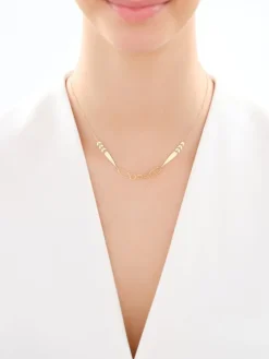 Złoty naszyjnik, ankier