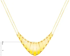 Złoty naszyjnik, ankier