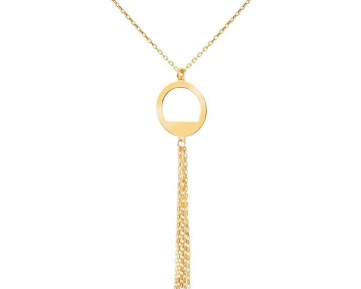 Złoty naszyjnik, ankier