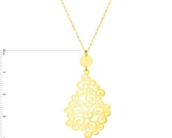 Złoty naszyjnik, ankier