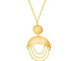 Złoty naszyjnik, ankier