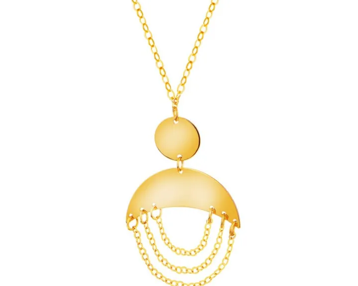 Złoty naszyjnik, ankier