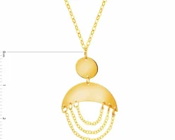 Złoty naszyjnik, ankier