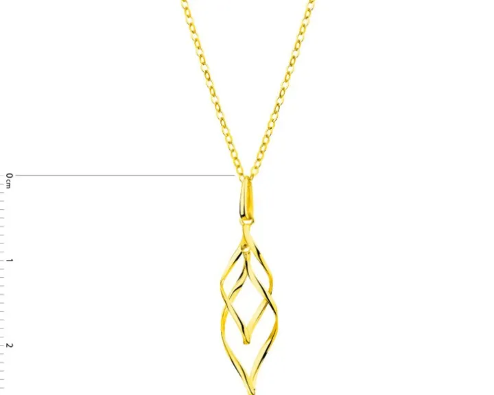 Złoty naszyjnik, ankier