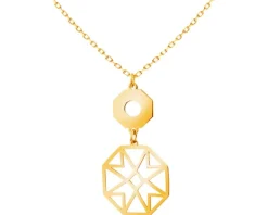 Złoty naszyjnik, ankier