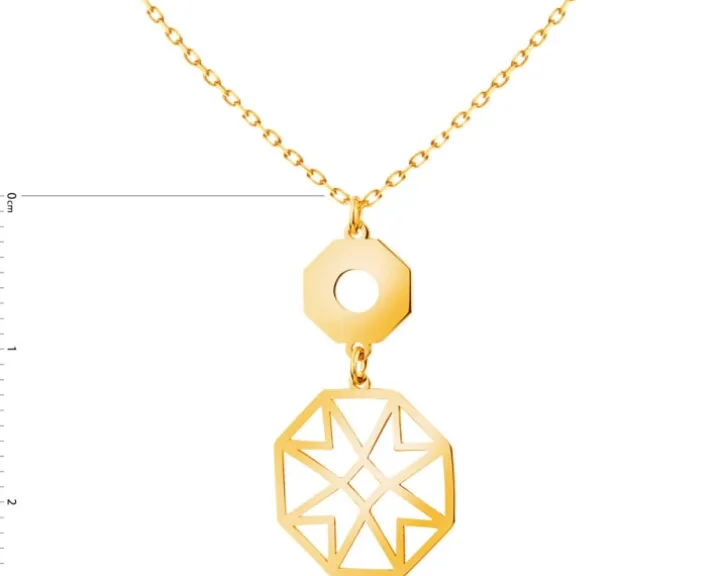 Złoty naszyjnik, ankier