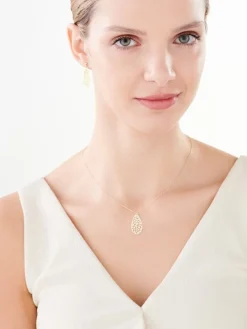 Złoty naszyjnik, ankier