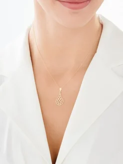 Złoty naszyjnik, ankier