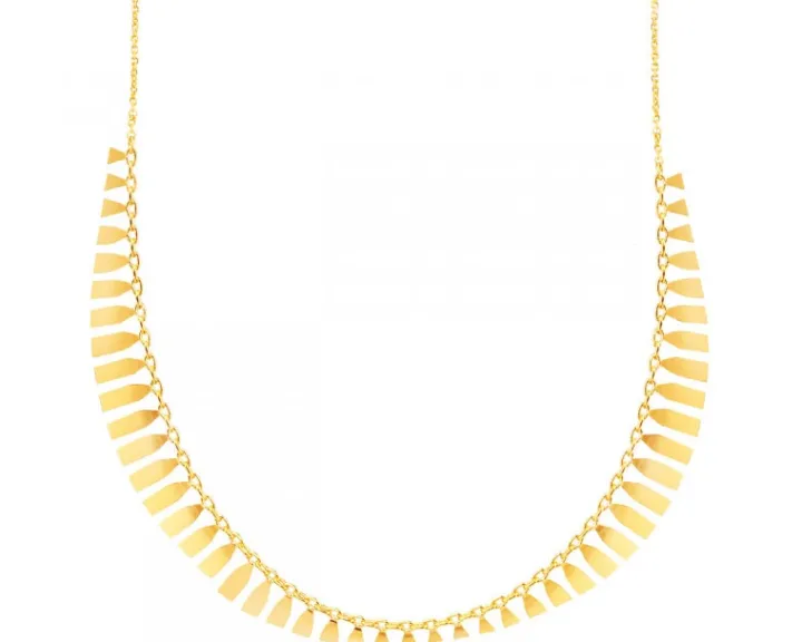 Złoty naszyjnik, ankier