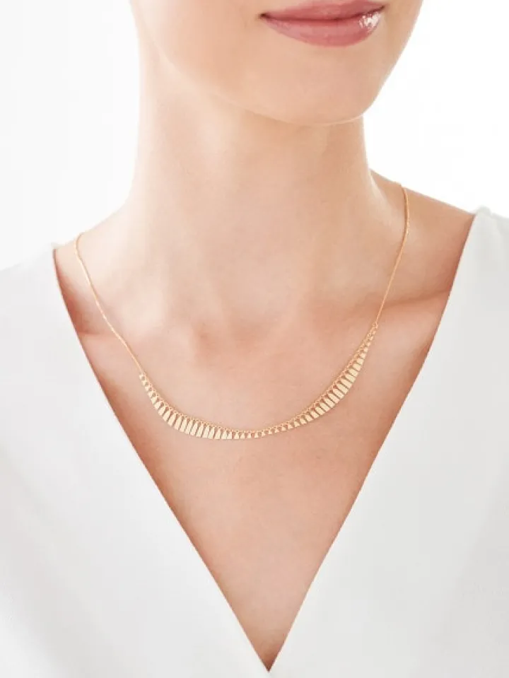 Złoty naszyjnik, ankier